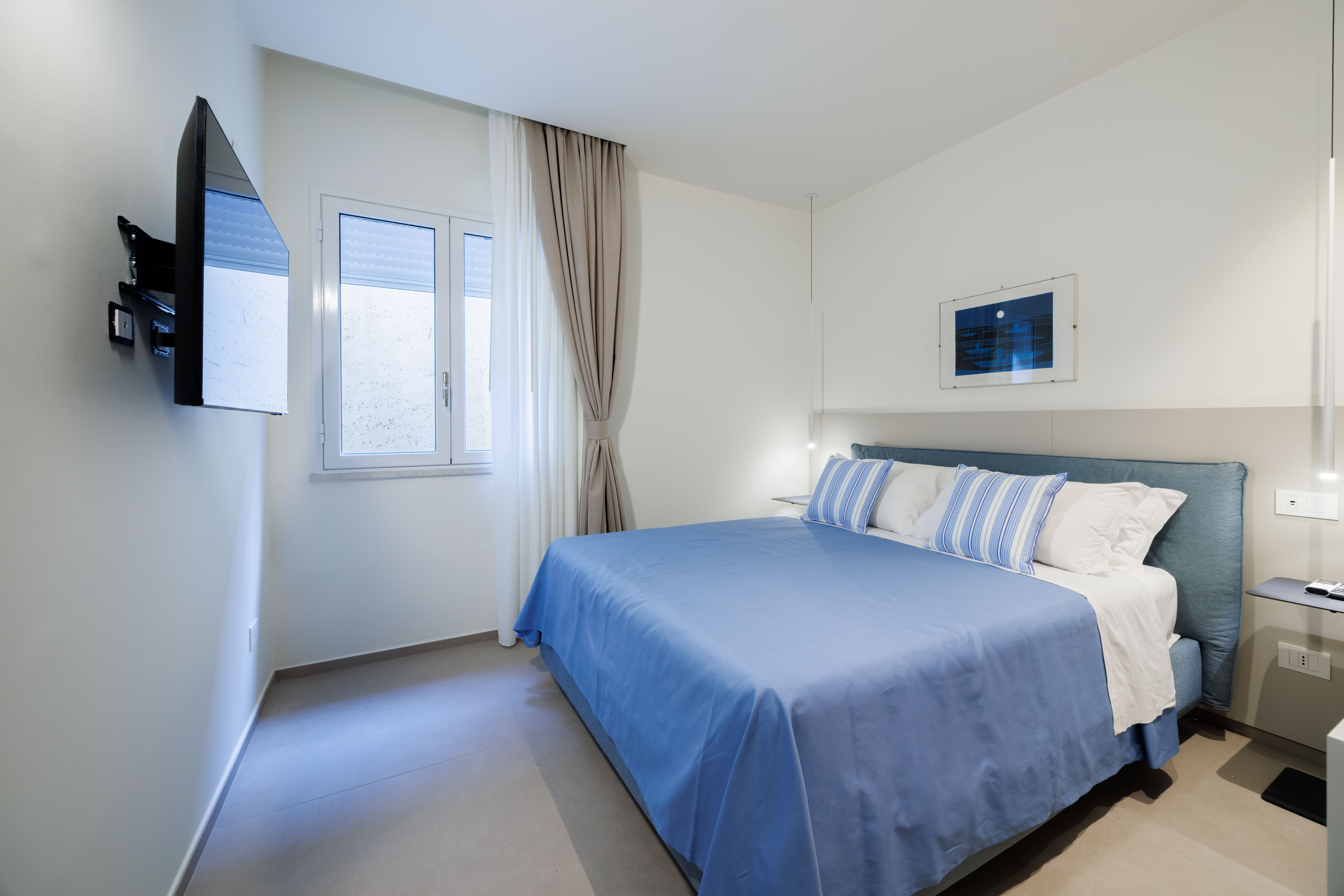 Camera da letto con letto matrimoniale